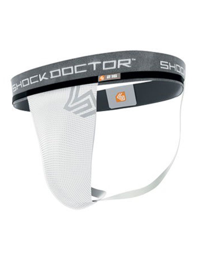Shock Doctor Athletic Supporter Jockstrap – No Pocket, Breathable, Compression Fit - Image 1