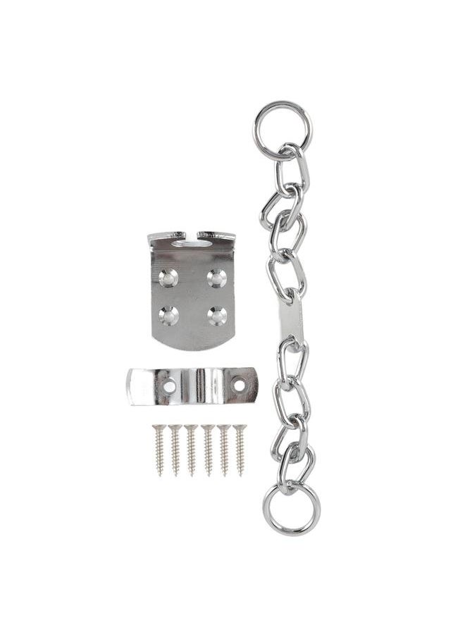 Thoraya Door Chain Lock Stainless Steel Chain Door Guard Anti Theft Security Door Chain Lock for Hotel Apartment  - Image 1