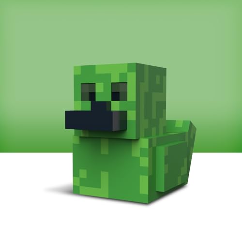 TUBBZ Mini Creeper Collectible Vinyl Rubber Duck Figure - Official Minecraft Merchandise - Video Games and Movies - Image 3