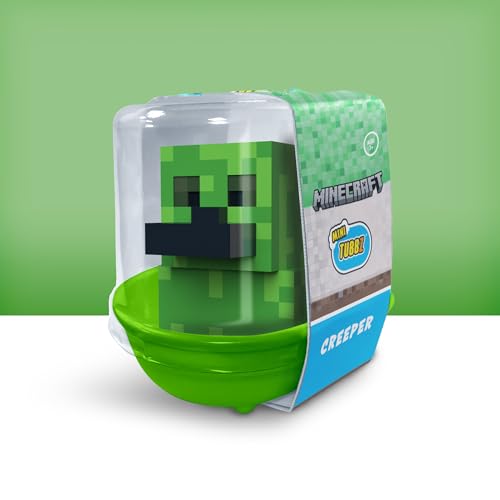 TUBBZ Mini Creeper Collectible Vinyl Rubber Duck Figure - Official Minecraft Merchandise - Video Games and Movies - Image 2