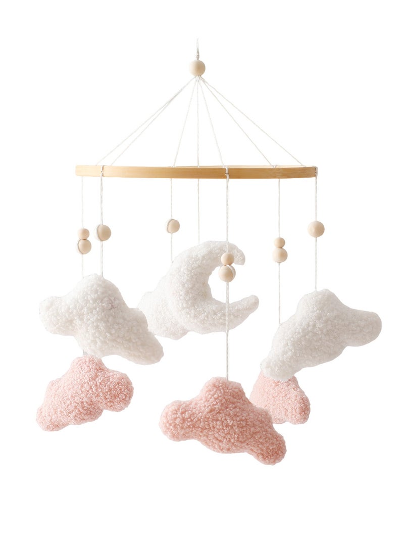 general Baby crib mobile, boys and girls crib mobile, plush velvet, baby mobile baby room decoration, mobile Moses crib, baby room, newborn toys - Image 1