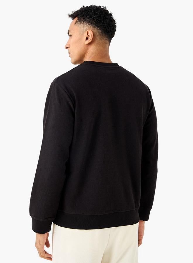 ايكونيك سويت شيرت رجالي أيقوني بقصة عادية - Image 3