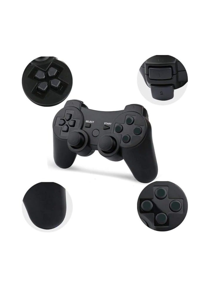 Wireless controller for PlayStation 3 gaming device + charging cable Black color - Image 2