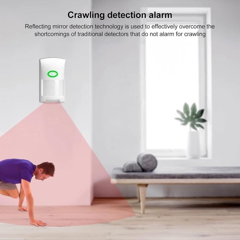 klarako WiFi PIR Motion Detector Intelligent Infrared Alarm Sensor Anti-Theft 110° Wide Angle Detection Smart Home Sensor for Home and Business - Image 3