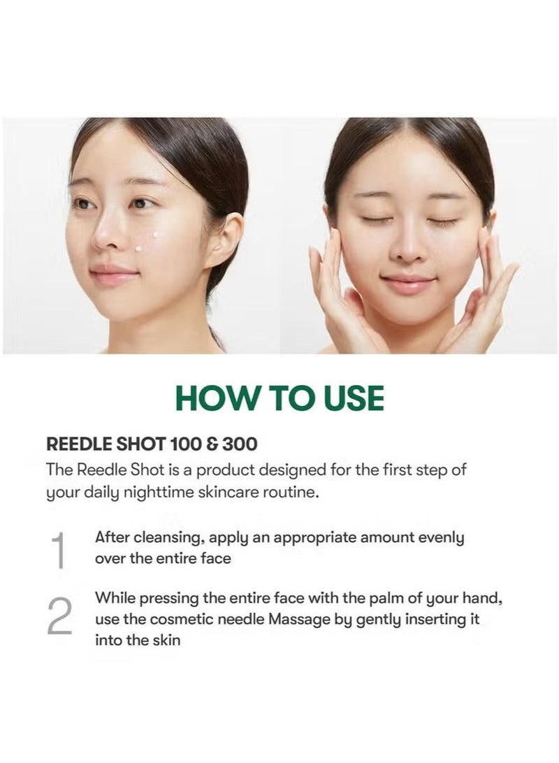 VT COSMETICS CICA Reedle Shot 300 Essence | Daily Face Essence, Centella Complex, Hyaluronic Acid, Green Propolis Extract for All Skin Type, 50ml (Reti-A Reedle Shot 300) - Image 2