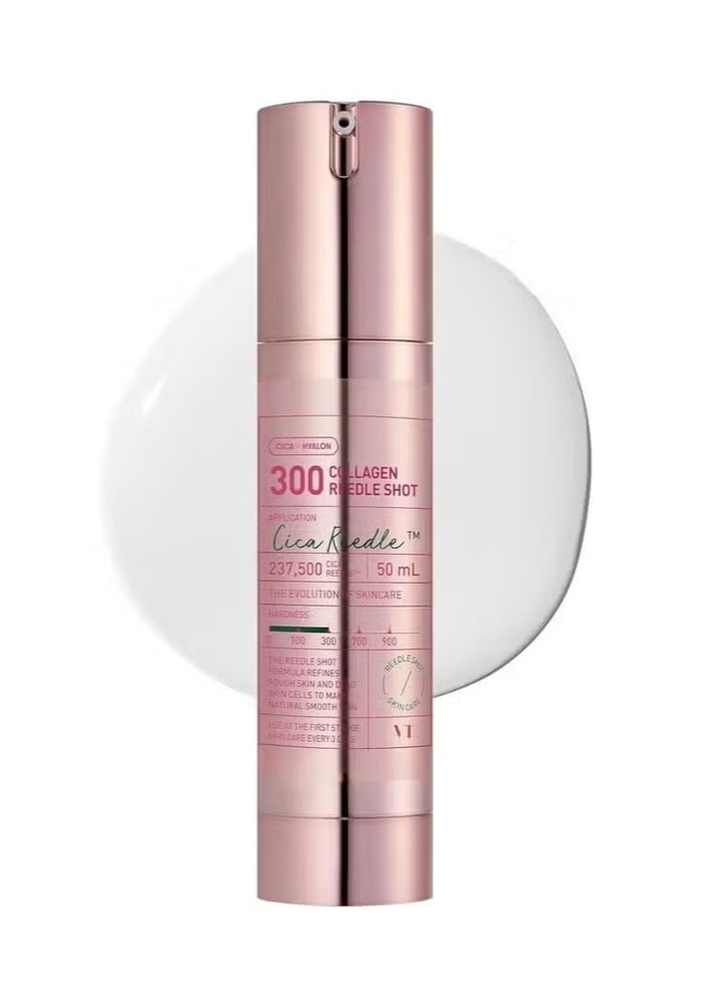 VT COSMETICS CICA Reedle Shot 300 Essence | Daily Face Essence, Centella Complex, Hyaluronic Acid, Green Propolis Extract for All Skin Type, 50ml (Reti-A Reedle Shot 300) - Image 1