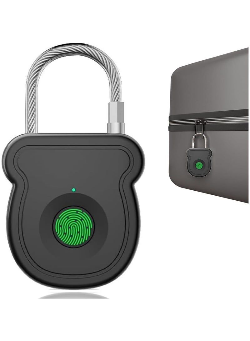 CMGTYYD. قفل بصمة الأصابع - قفل ذكي بلا مفتاح ، 0.5s فتح مع 20 بصمة أصابع ، مفتاح USB ، رمز فتح الطوارئ ، تحذير الطاقة المنخفضة ، مكافحة السرقة للحقيبة ، الدرج ، خزانة الملابس - Image 1