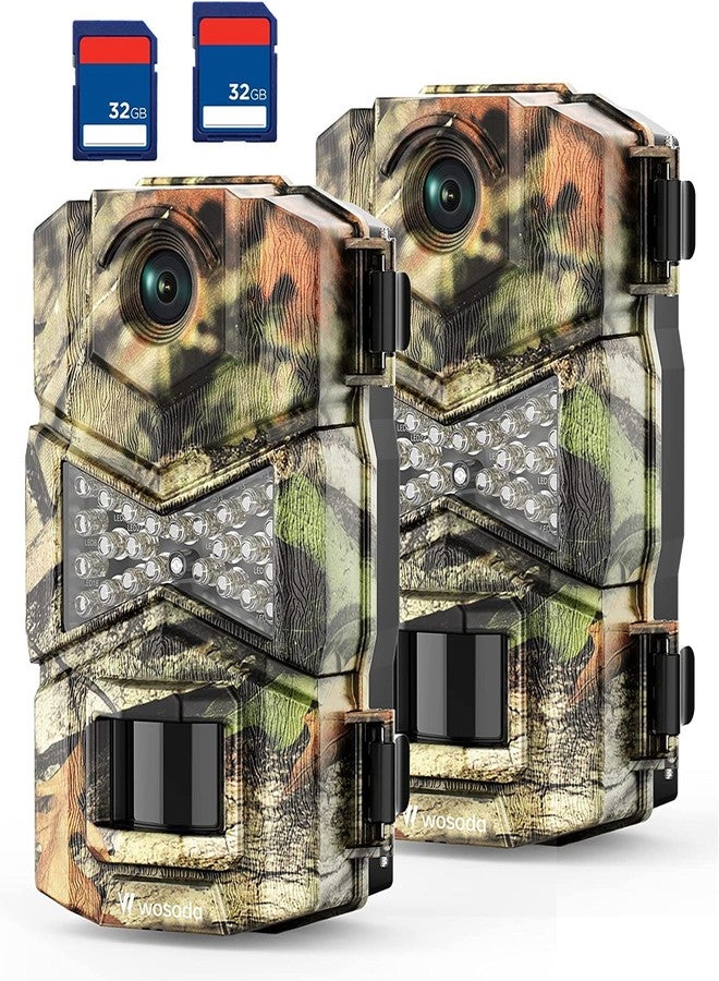 WOSODA WOSODA Trail Camera 2 Pack 1080p Hd 32GB Z4BA5026520B1EEAE897EZ