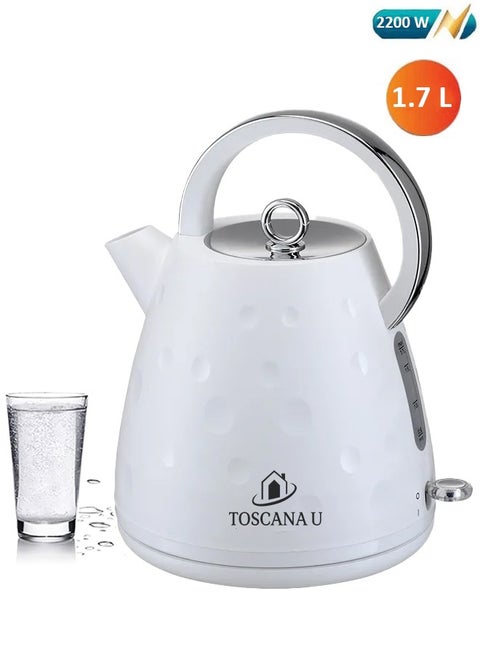 Electric kettle, capacity 1.7 liters, power 2200 watts