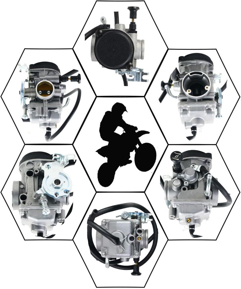 Czsmbt TW200 Carburetor with Inline Fuel Filter for Yamaha TW200 2001-2017 - Image 2