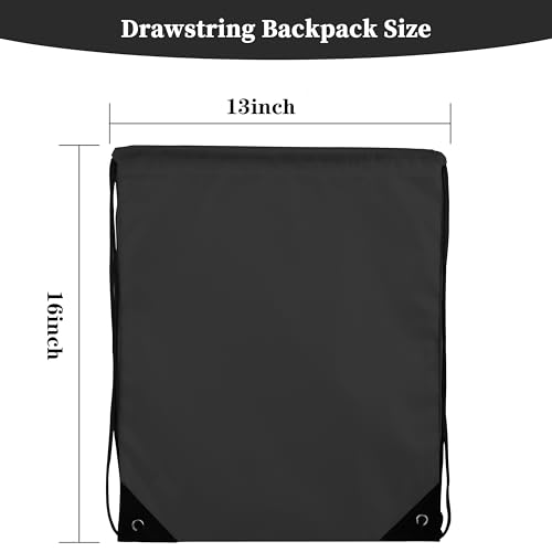 Topspeeder 300 Pieces Drawstring Backpack Bags Sports Sackpack Bulk Cinch Gym Bag For Women Men Outdoor Sports Backpack(20 Colors) - Image 2