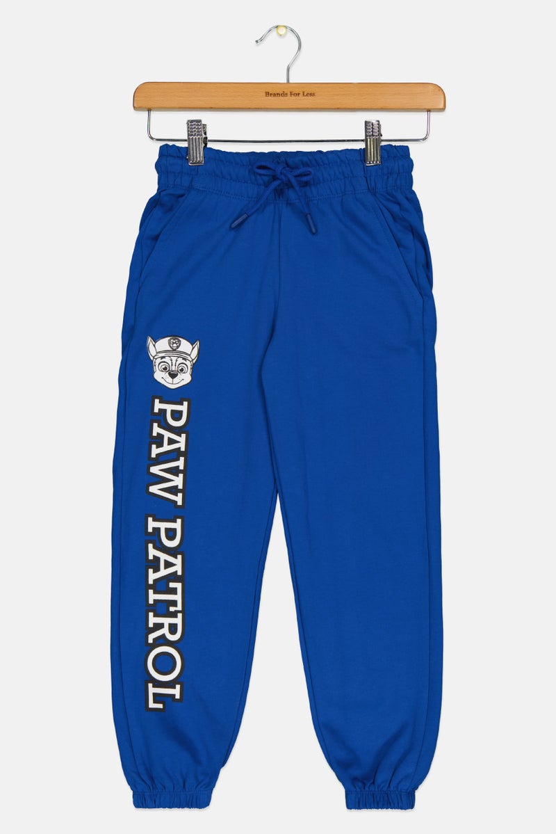 nickelodeon Toddlers Boy Graphic Print Jogger Pants, Blue  - Image 1