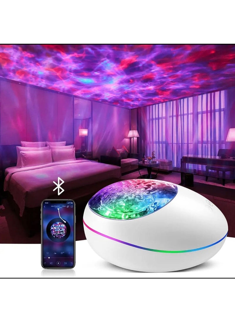 Bluetooth Connected LED Projector Light Multicolor