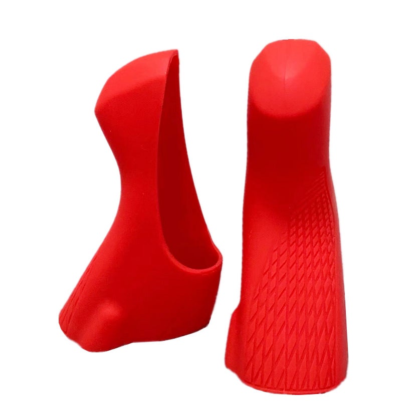 Generic Claris R2000 R3000 Silicone Cover Gear Shifter Red hand change set a pair of NEW applicable R2000/SORAR3000 