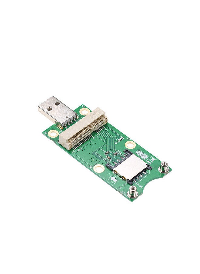 Mini PCI-E to USB with SIM Card WWAN Adapter Card 3G/4G Module