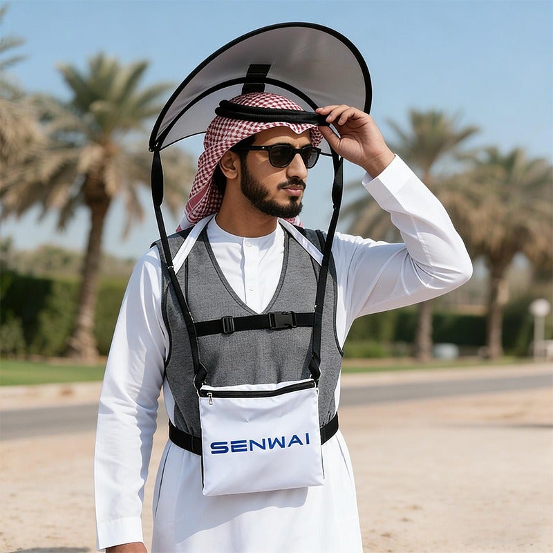 Foldable UV Protection Sun Hat with Floating Design – Quick-Dry, Breathable, Adjustable for Outdoor Hiking & Travel - Image 1