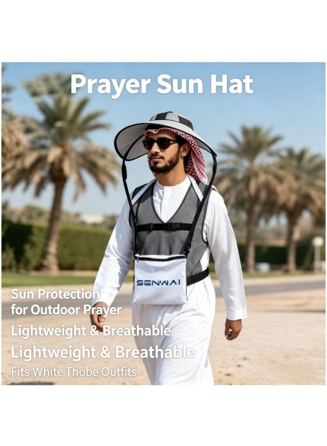 Foldable UV Protection Sun Hat with Floating Design – Quick-Dry, Breathable, Adjustable for Outdoor Hiking & Travel - Image 2
