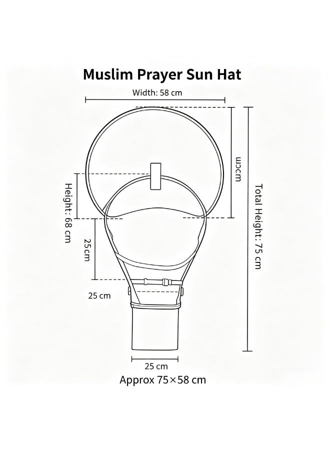 Foldable UV Protection Sun Hat with Floating Design – Quick-Dry, Breathable, Adjustable for Outdoor Hiking & Travel - Image 5