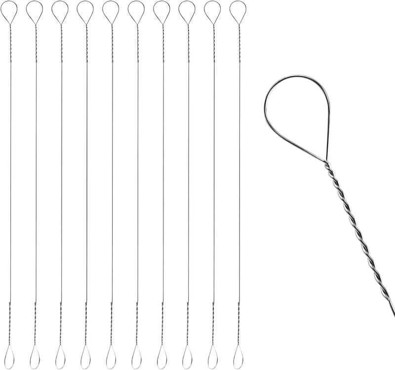 ShinianYa 10 pcs Cheese Slicer Replacement Wires for Block Cheese Cutting & Slicing, 5.5 inches Long-Compatible with Marble Cheese Slicer Board Wires (5.5 inches 10pcs) - Image 1