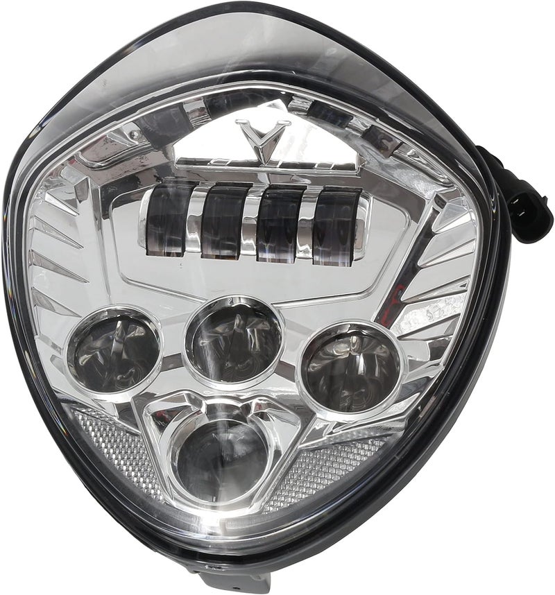 CPOWACE LED Head Light Assembly for Victory Motorcycles (2005-2018) - Image 2