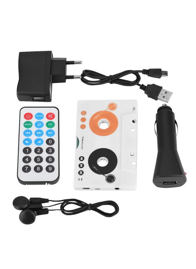 Thoraya - Car Kit Stereo Cassette Tape SD MMC Mp3 Player Adapter with Remote Control - Image 1