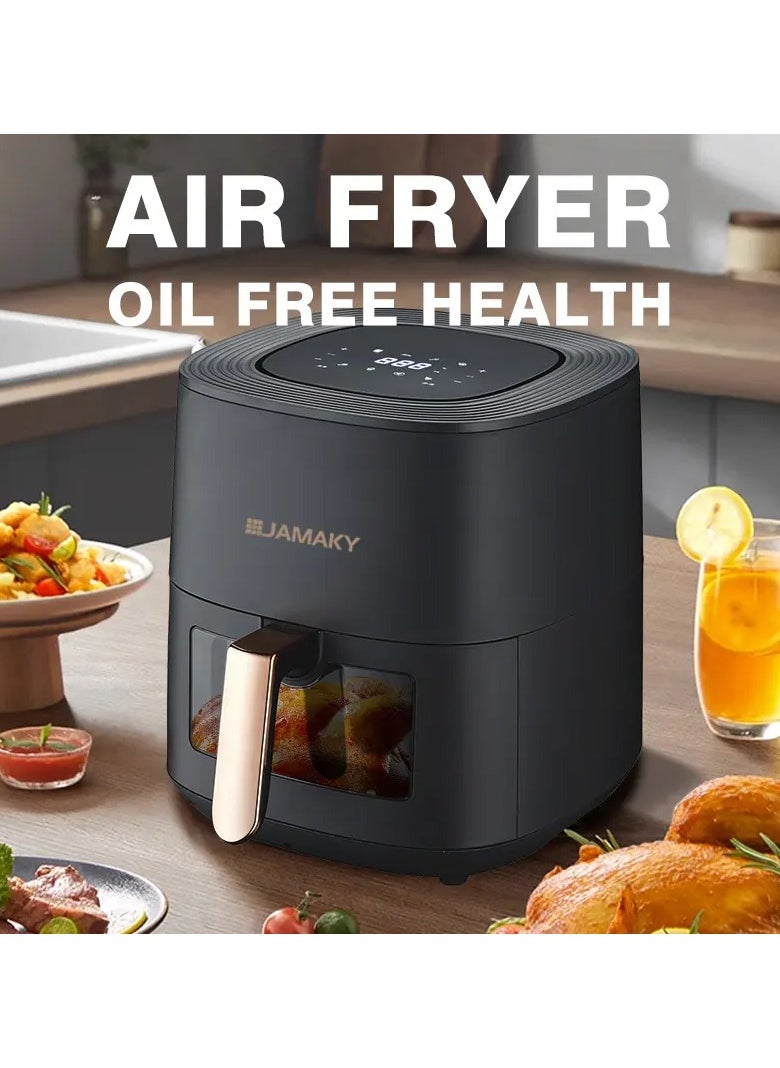 JMK Hot Sale Air Fryer for Home Kitchen Use with LED Digital Display Electric Air Fryer with Overheat Protection and Non-Stick Basket JMK5006 1800W 7L  - Image 2