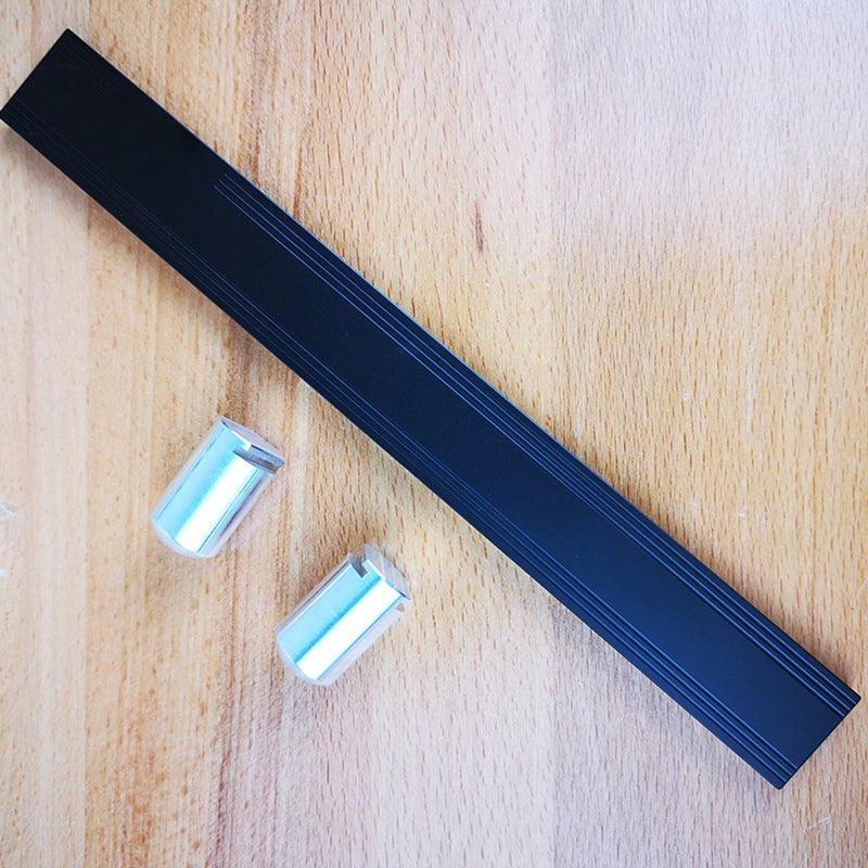 20mm Dog Hole Baffle Plate Bench Woodworking Tools Aluminum Alloy Auxiliary Positioning Fixing Clamp Workbench Table Planing Stop Board - Image 2