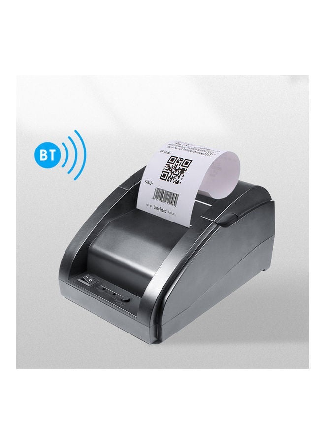 NIBEMINENT 58mm Thermal USB BT Mini Portable Label Printer Supermarket Receipt Bill Printing Black - Image 5