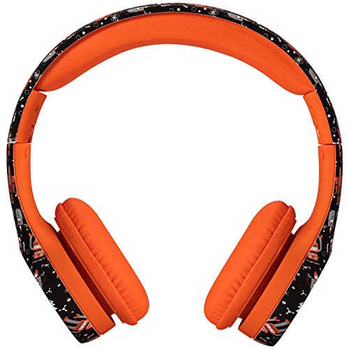 Snug Play+ Kids Headphones – Volume Limited 93dB for Safe Listening – Foldable, Durable Headphones for Toddlers, Boys & Girls – Tangle-Free Cord – Ideal for Travel, School, Tablets - Robots - Image 3