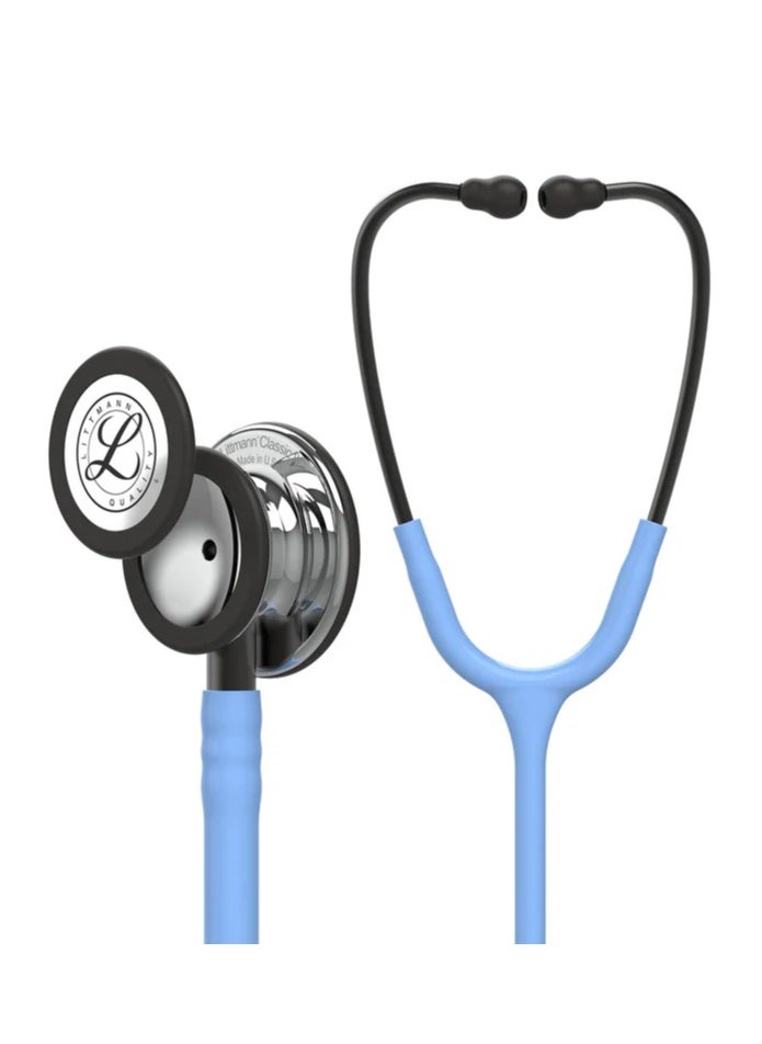Littmann Littmann Classic III Monitoring Stethoscope: Mirror & Ceil Blue - Smoke Stem 5959  - Image 1