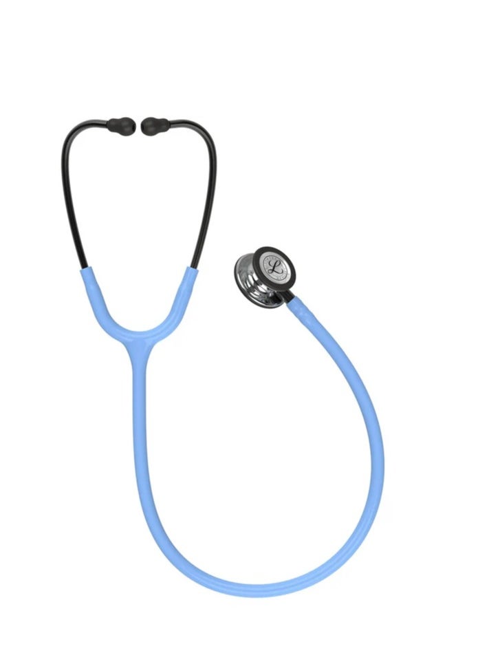 Littmann Littmann Classic III Monitoring Stethoscope: Mirror & Ceil Blue - Smoke Stem 5959  - Image 2