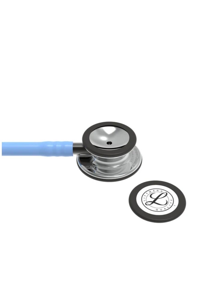 Littmann Littmann Classic III Monitoring Stethoscope: Mirror & Ceil Blue - Smoke Stem 5959  - Image 3