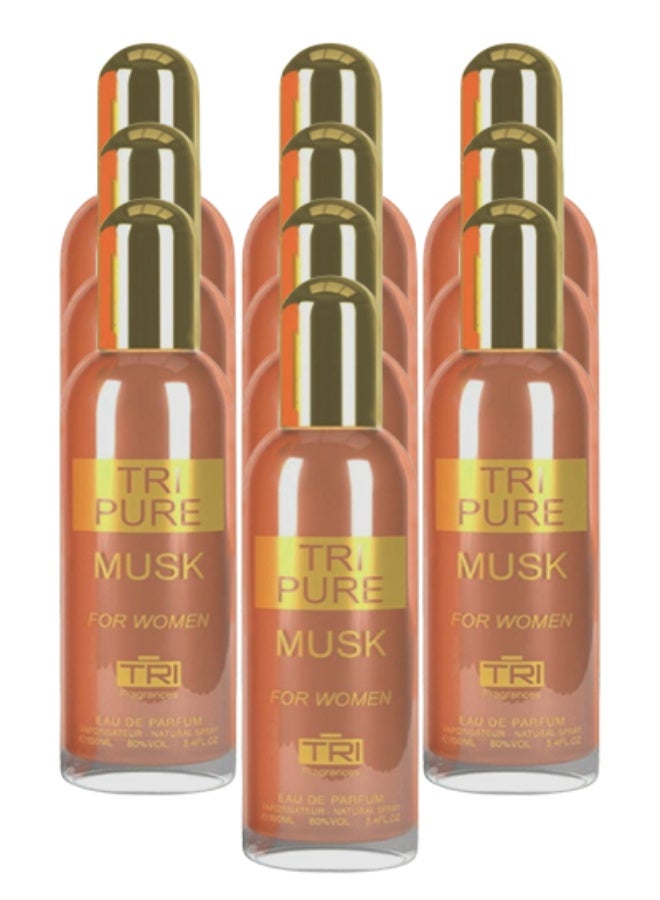 TRI 10 Pieces Pure Musk Perfume For Women 100ml EDP - Image 1