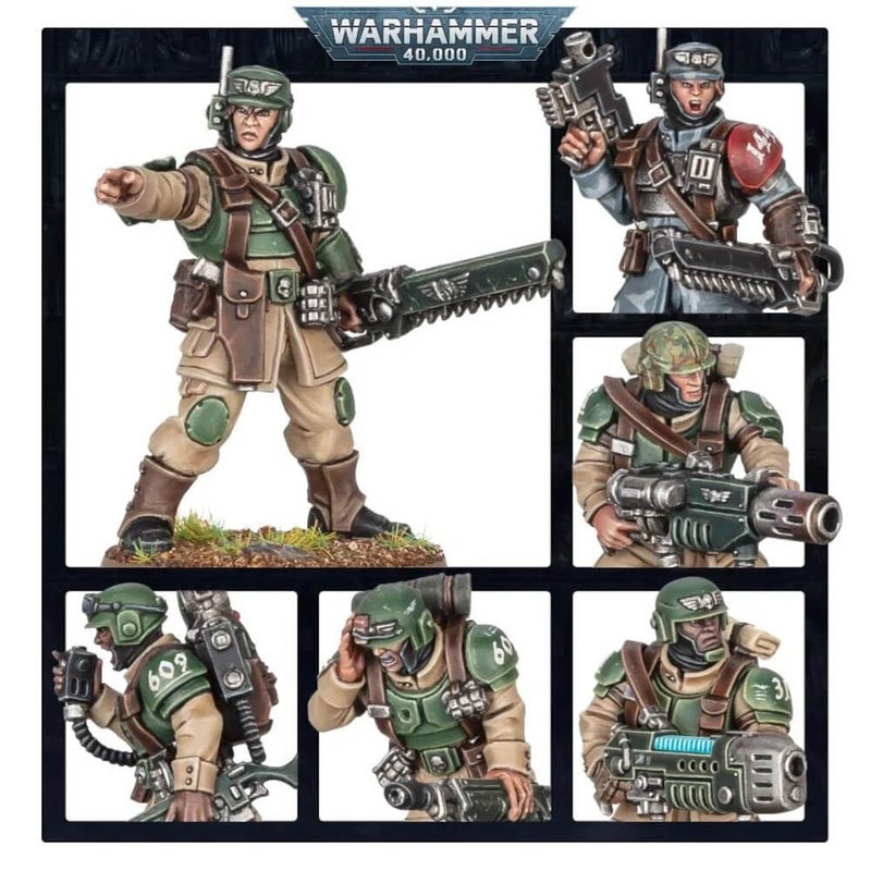 Games Workshop Warhammer 40,000: Astra Militarum - Cadian Shock Troops - Image 4