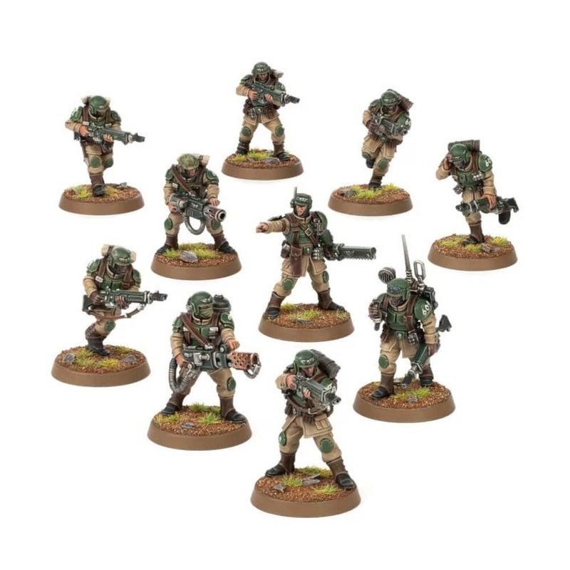 Games Workshop Warhammer 40,000: Astra Militarum - Cadian Shock Troops - Image 2