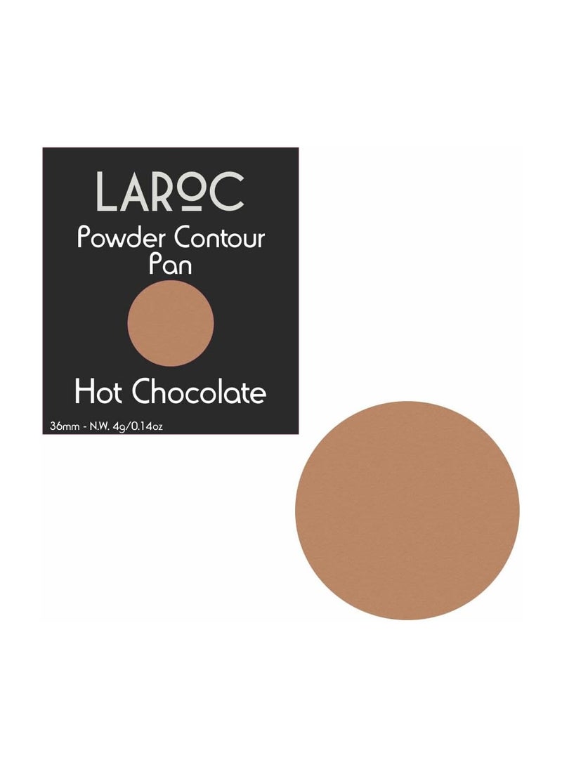 لاروك ظل سرير مكياج مغناطيسي مسحوق مضغوط فردي بان إعادة تعبئة مستحضرات التجميل للوجه MUA محترف لون مصبوغ كونتور شوكولاتة ساخنة 36 مم