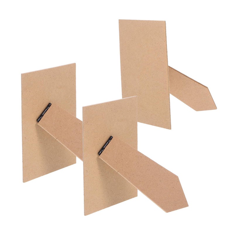 Khaki Easel Back Boards 3 Pack Self Adhesive for Photo Frames - Image 2