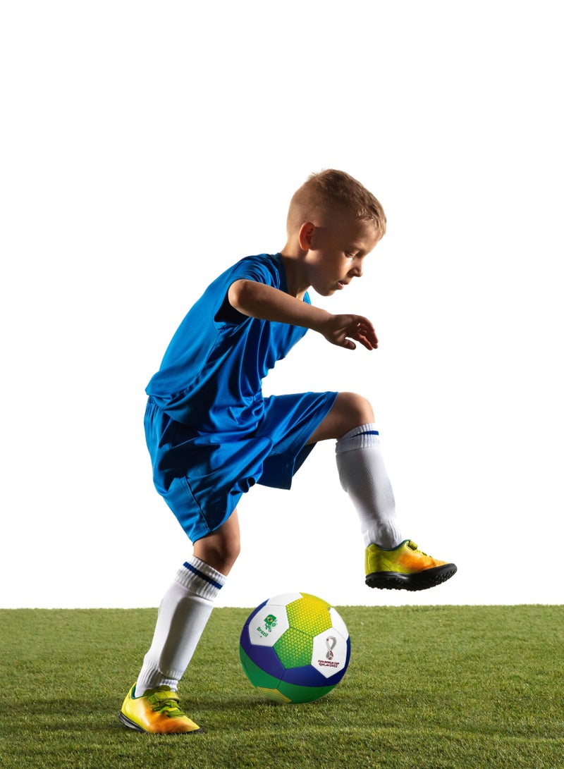 FIFA Football Fifa Qatar 2022 Country Collection Size 5 - Brazil - Image 2