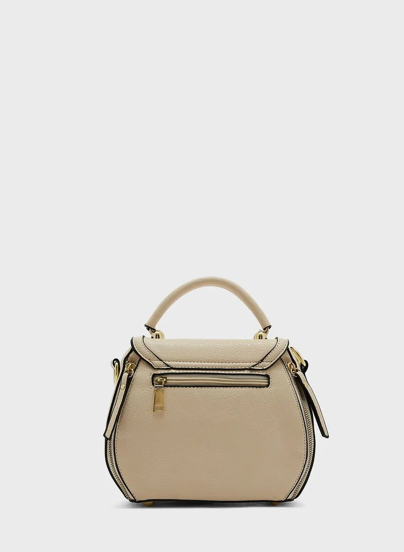 ELLA Circular Satchel Handbag