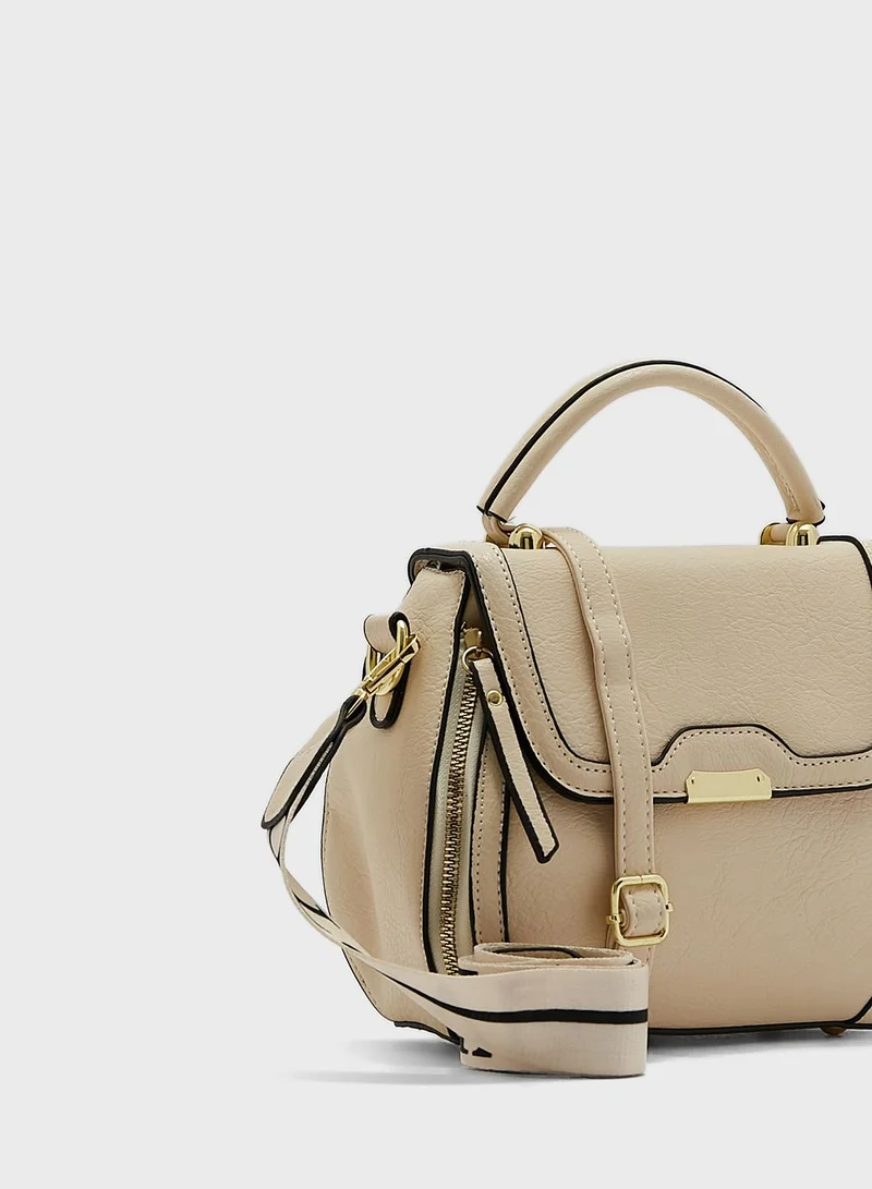 ELLA Circular Satchel Handbag
