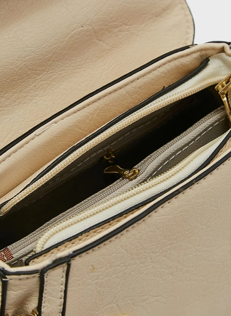 ELLA Circular Satchel Handbag