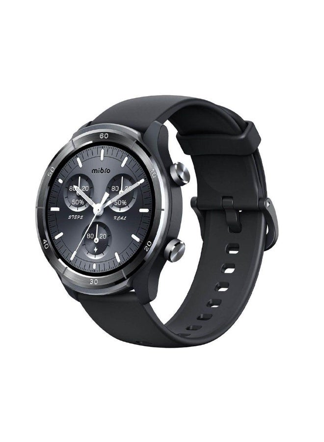 mibro A3 Smart Watch for Unisex, IPS Display, 1.39 Inch - Dark Grey - Image 1