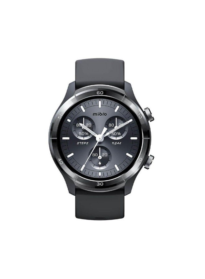 mibro A3 Smart Watch for Unisex, IPS Display, 1.39 Inch - Dark Grey - Image 2