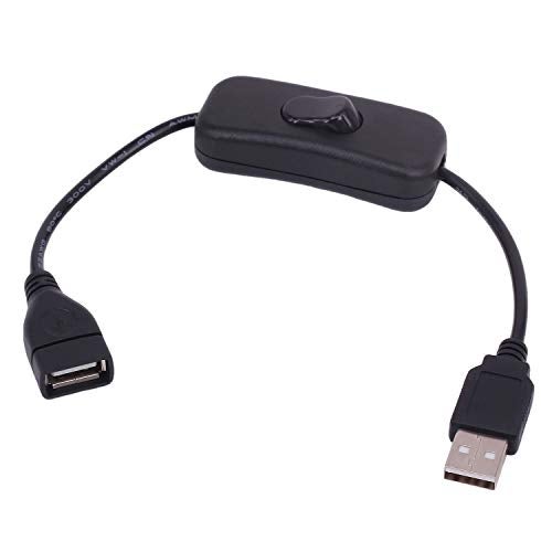 Yeebline USB Cable with Switch, Yeebline 3-Pack USB Male to Female Extension Cord Inline Rocker On/Off Switch for Driving Recorder, LED Desk Lamp, USB Fan, LED Strip (3 Pack Black) - Image 3
