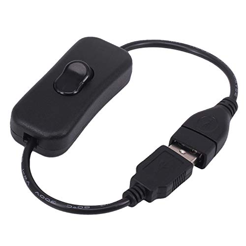 Yeebline USB Cable with Switch, Yeebline 3-Pack USB Male to Female Extension Cord Inline Rocker On/Off Switch for Driving Recorder, LED Desk Lamp, USB Fan, LED Strip (3 Pack Black) - Image 4