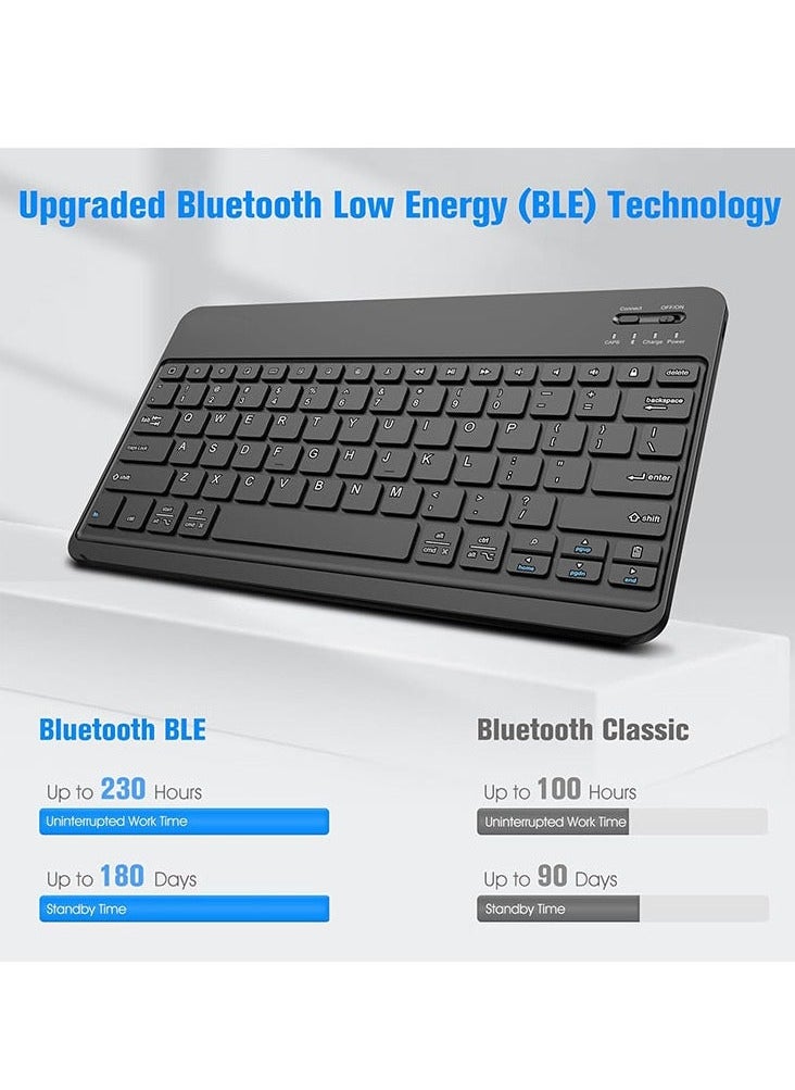 General - Samsung Galaxy Tab S9 Plus /S9FE Plus 12.4-inch 2023 Keyboard Case (SM-X610X616B) (SM-X810/X816B/X818U) with S Pen Holder Slim Stand Cover Bluetooth Wireless Keyboard - Image 1