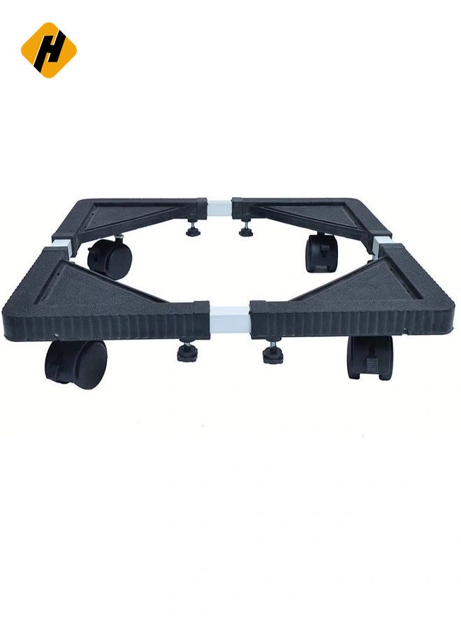 HuHa - Multi-Functional Movable Adjustable Base Rack Stand with Wheel Removable Trolly Cart for Domestic Appliances - Drinking Fountains and Gas Bottle Base - Image 1