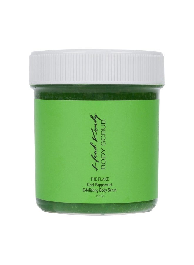 Head Kandy The Flake Exfoliating Body Scrub (13.5 oz) - Cool Peppermint Effect - Gentle Body Exfoliator - Image 1
