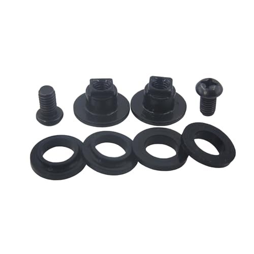 Motpeichi 2PCS Rear Window Latch Bolt Nut Screw Cab Quarter Glass Latch Compatible with Toyota Sienna GSL ASL 20032017 - Image 1