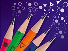 NATARAJ Nataraj fluro prints Pencils Round Shape Body for Strong Grip Multipal colour look for executives Easy Sharpening Good Handwriting Free Sharpener Superior lead quality Pack of 10 - Image 3